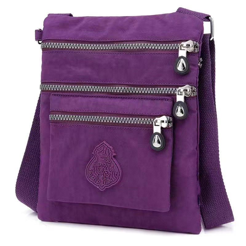 [Women's Small Bag] Women's Casual Lightweight Travel Small Bag - Close-Fitting Coin Purse - Nylon Cloth Small Bag