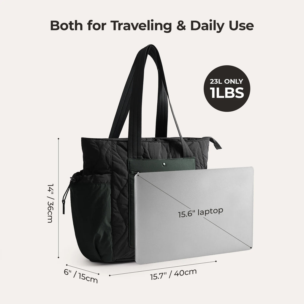 BAGSMART Women's bags Waterproof Tote Bag Lightweight Handbag Perfect for Gym Work Travel Large Shoulder Bag Crossbody Bags