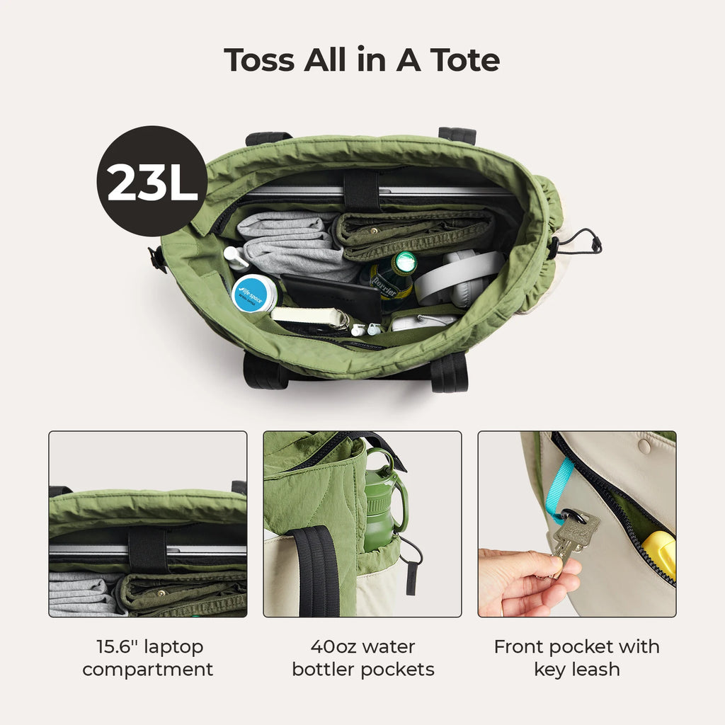 BAGSMART Women's bags Waterproof Tote Bag Lightweight Handbag Perfect for Gym Work Travel Large Shoulder Bag Crossbody Bags